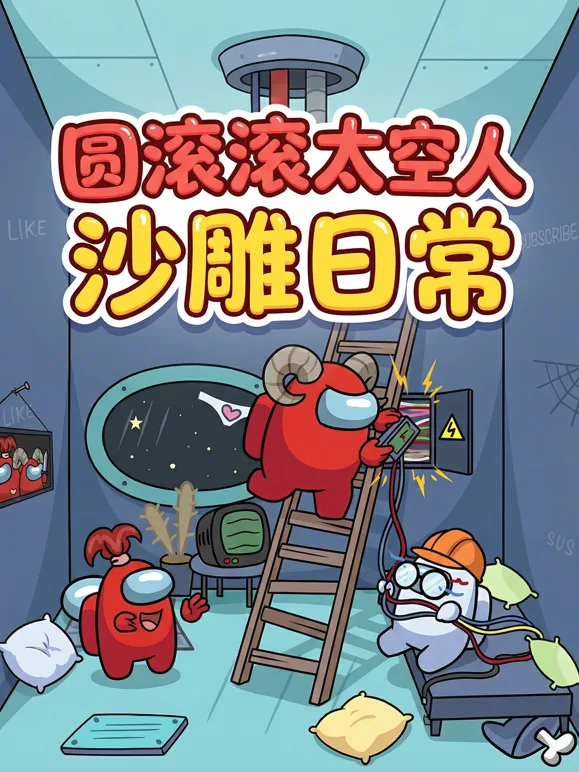 圆滚滚太空人沙雕日常